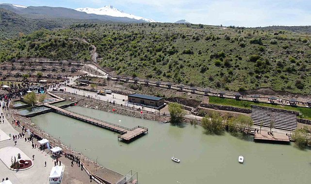 Kayseri'de Zincidere 100. Yıl Mesire Alanı'na görkemli açılış