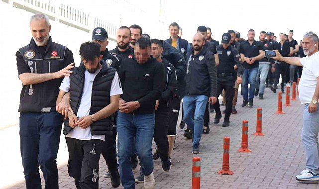Kayseri'nin en büyük kökünü kurutma operasyonu