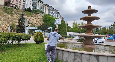 Keçiören'de larvasit uygulaması ve ilaçlama çalışması devam ediyor