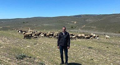 Keskin ve Eğriöz mahalleleri arasında mera sorunu