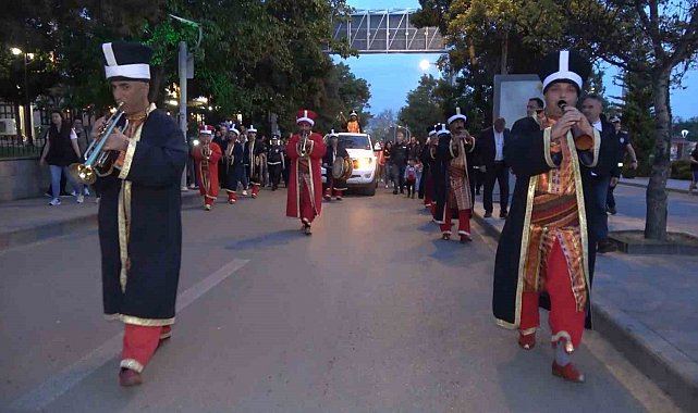 Kırıkkale'de "fener alayı" yürüyüşü