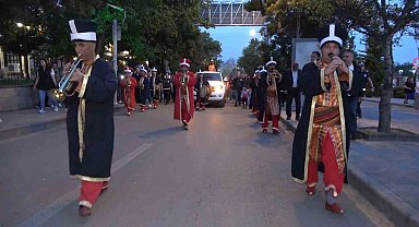 Kırıkkale'de "fener alayı" yürüyüşü