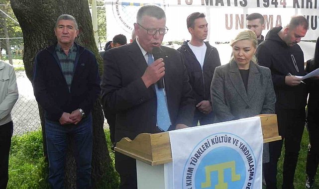 Kırım sürgününde vefat edenler 79. yılında Eskişehir'de anıldı