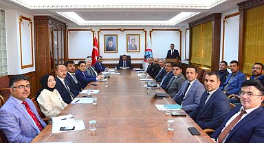 Kırşehir'de seçim güvenliği toplantısı yapıldı