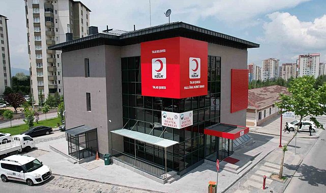 Kızılay Talas'a yeni hizmet binası