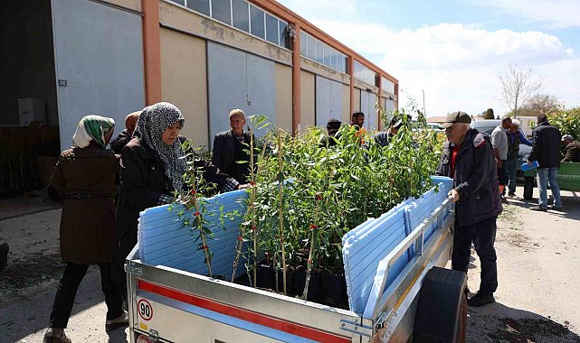 Konya Büyükşehir 31 ilçede ürün çeşitliliğini artırmak için çiftçiye destek oluyor