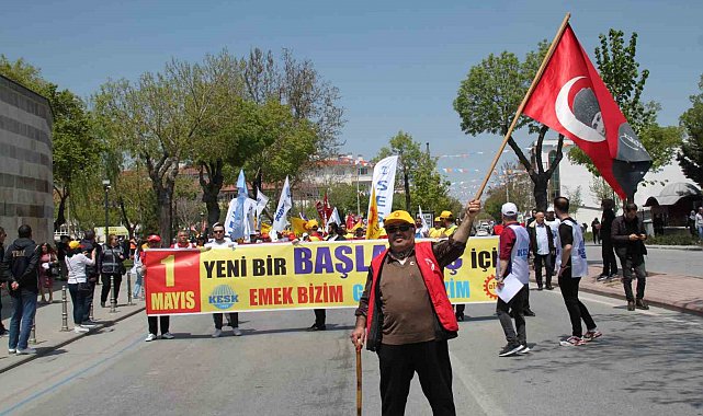 Konya'da 1 Mayıs kutlamaları
