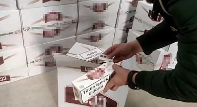 Konya'da 4 milyon 950 bin kaçak makaron ele geçirildi