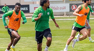 Konyaspor, Kayserispor maçı hazırlıklarına devam etti