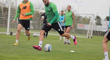 Konyaspor, Kayserispor maçı hazırlıklarını sürdürdü