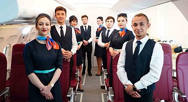 KTO Karataylı kabin memuru adayları, uygulamalı mock-up eğitimi ile gerçek uçuşa hazırlanıyor