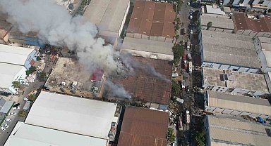 Mersin Serbest Bölgesi'ndeki yangın kontrol altına alındı