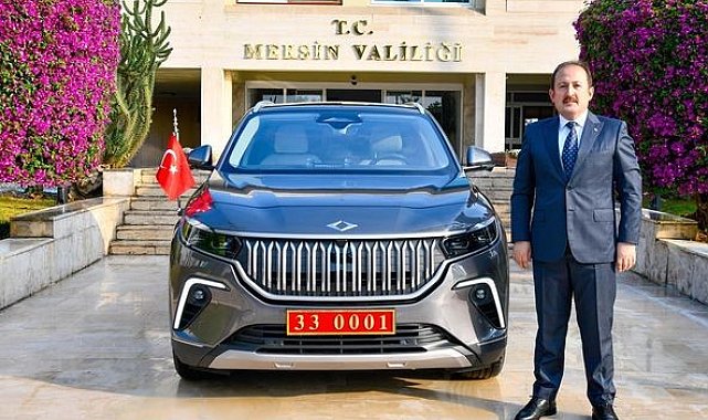 Mersin Valisi Pehlivan'ın makam aracı Togg oldu