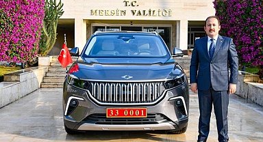 Mersin Valisi Pehlivan'ın makam aracı Togg oldu