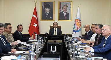 Mersin'de seçim güvenliği toplantısı gerçekleştirildi