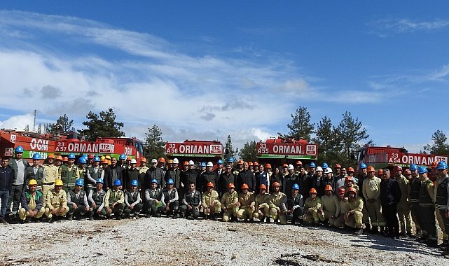 Mersin'de yangın ekipleri işbaşı eğitimleri tamamlandı