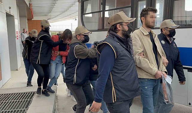 Milletvekili adaylarının da içinde bulunduğu 10 terör şüphelisi adliyeye sevk edildi