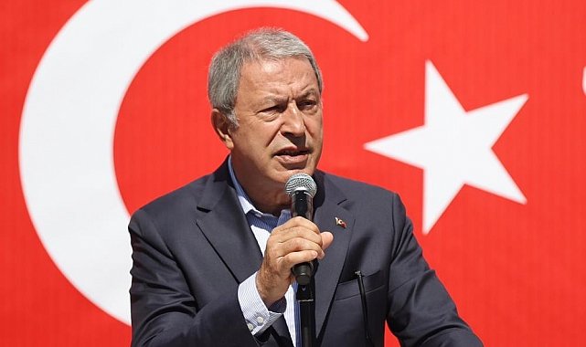 Milli Savunma Bakanı Akar: "Türkiye sınırında çekildiği iddia edilen görüntüler gerçeği yansıtmıyor"