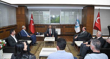 Muhtarlardan Başkan Büyükkılıç'a ücretsiz kombi teşekkürü