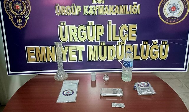 Nevşehir'de uyuşturucu ticareti yapan 2 kişi tutuklandı