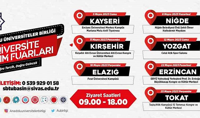 NEVÜ'de 'Üniversite Tanıtım ve Tercih Fuarı' başlıyor