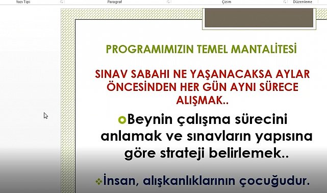 NEVÜ'den online bilgilendirme