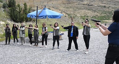 Orman muhafaza memurlarına silah eğitimi verildi