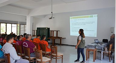 Orman personeline iş sağlığı ve güvenliği eğitimi verildi