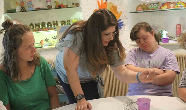 Özel çocuklar yeteneklerini keşfediyor