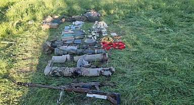 Pençe-Kilit Operasyonu'nda teröristlere ait çok sayıda silah ve mühimmat ele geçirildi