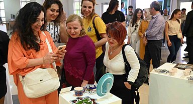 "Sanata Dönüşen Motifler" projesi çini ve seramik sergisi ile taçlandı
