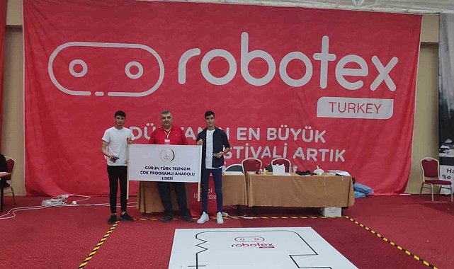 Robotik festivaline Gürün damgası
