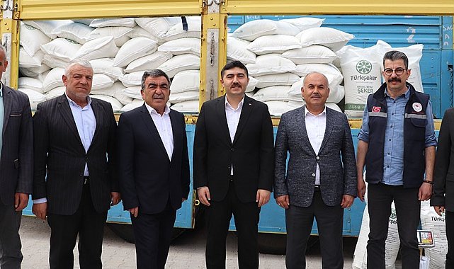 Sivas'ta depremzede arıcılara şeker desteği