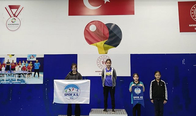 Spor A.Ş sporcularından 3 madalya birden