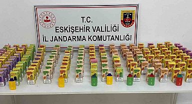 Şüpheli şahsın aracında 168 adet kaçak elektronik sigara ele geçirildi