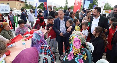 Talas'tan Elbistan'a dayanışma ziyareti