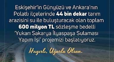 Tarım ve Orman Bakanı Vahit Kirişçi'den Eskişehir paylaşımı