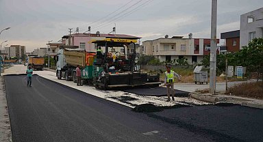 Tarsus'ta yol yapım çalışmaları sürüyor