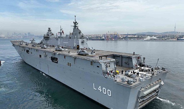 TCG Anadolu ilk tatbikatına çıkıyor