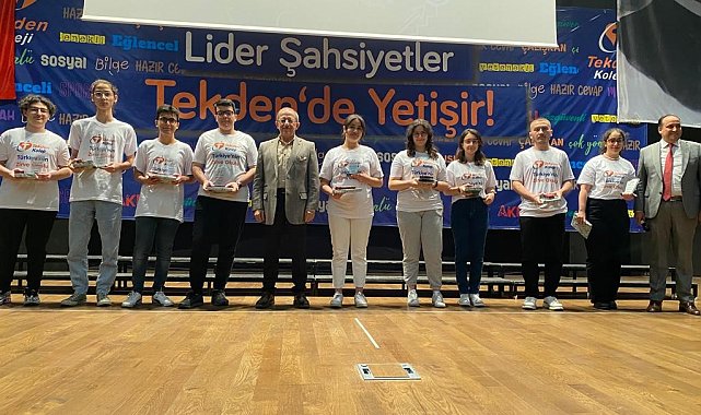 Tekden Fen ve Anadolu Lisesi'nde MSÜ'de üstün başarı