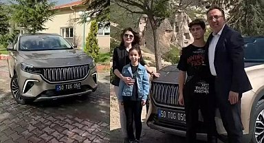 TOGG Kapadokya yollarında