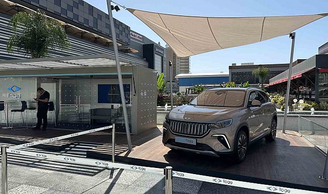 TOGG mobil deneyim merkezi Mersin'de ilk kez Sayapark'ta