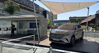 TOGG mobil deneyim merkezi Mersin'de ilk kez Sayapark'ta