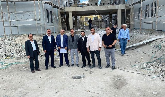 Tomarza Kız Öğrenci Yurdu inşaatı devam ediyor