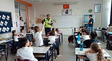 Trafik Haftası'nda öğrencilere eğitim verildi