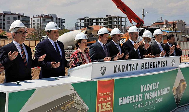 Türkiye'nin en büyük, Konya'nın İlk Engelsiz Yaşam Merkezi'nin temelleri atıldı