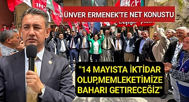 ÜNVER ERMENEK'TE NET KONUŞTU