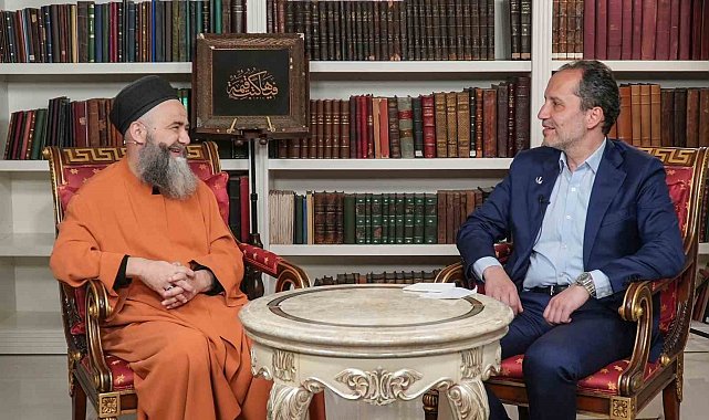 Yeniden Refah lideri Fatih Erbakan'dan Cübbeli Ahmet Hoca'ya ziyaret