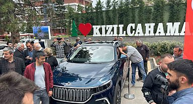 Yerli ve milli otomobil Togg Kızılcahamam'da