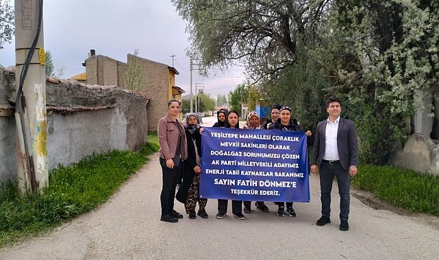 Yeşiltepe Mahallesinin doğalgaz sorunu çözüldü